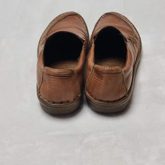 Pikolinos Womens  EU 37 Tan Brown Leather Slip On Loafers US 6.5-7 - Picture 7 of 13